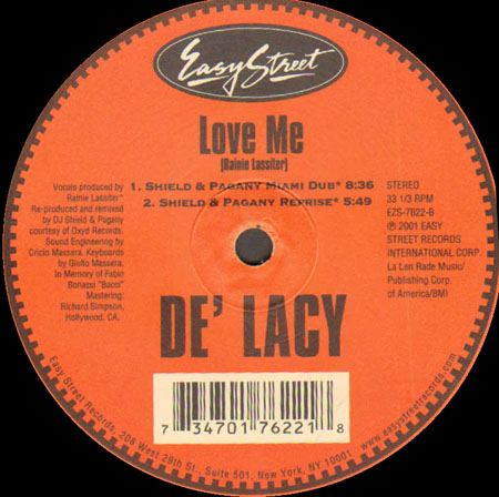 DE LACY - Love Me