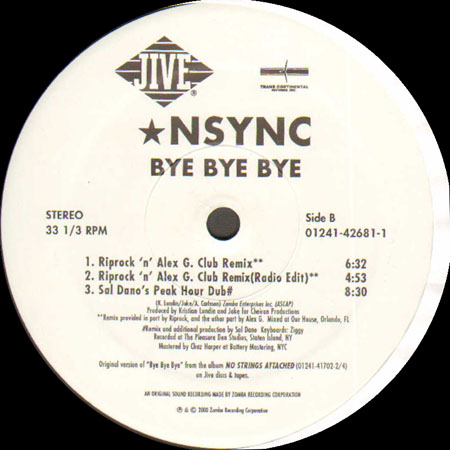 N-SYNC - Bye Bye Bye (The Remixes)