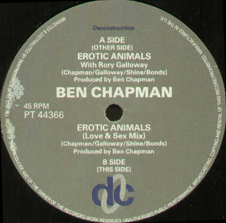 BEN CHAPMAN - Erotic Animals