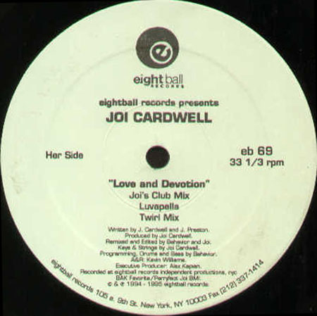 JOI CARDWELL - Love And Devotion (George Morel Mix) 