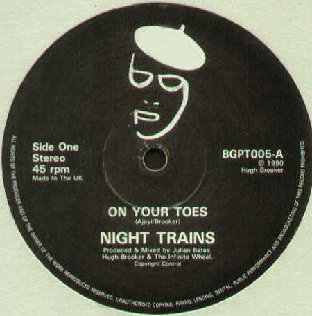NIGHT TRAINS - On Your Toes / Street Chase