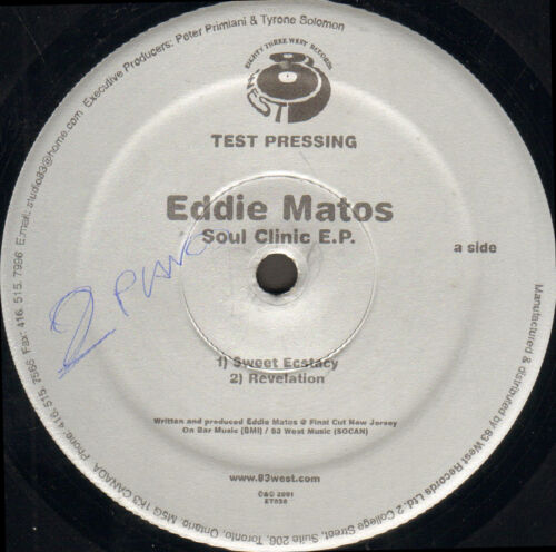 EDDIE MATOS - Soul Clinic EP