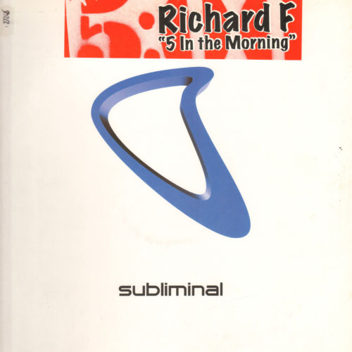RICHARD F - 5 In The Morning - Feat T Wheeler