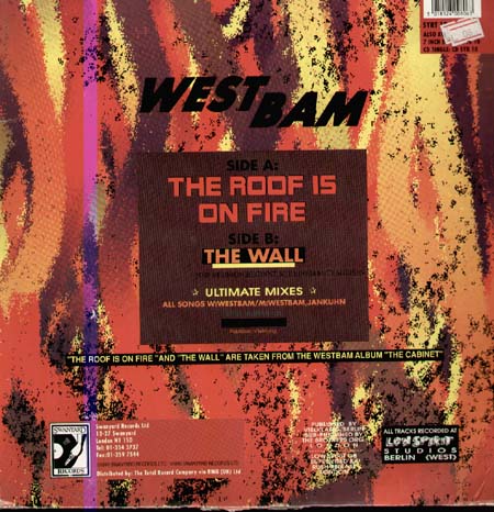 WESTBAM - The Roof Is On Fire (Ultimate Mixes)
