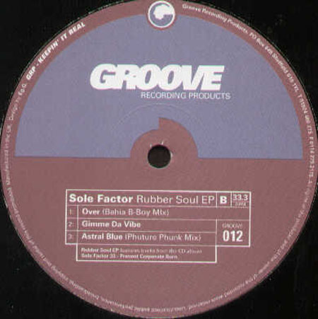 SOLE FACTOR - Rubber Soul EP