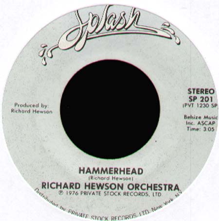 RICHARD HEWSON ORCHESTRA - Hammerhead