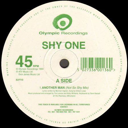 SHY ONE - Another Man (Matthew Roberts Mix)