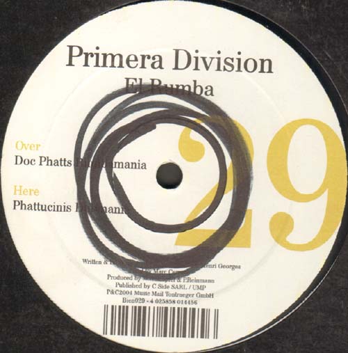 PRIMERA DIVISION - El Rumba