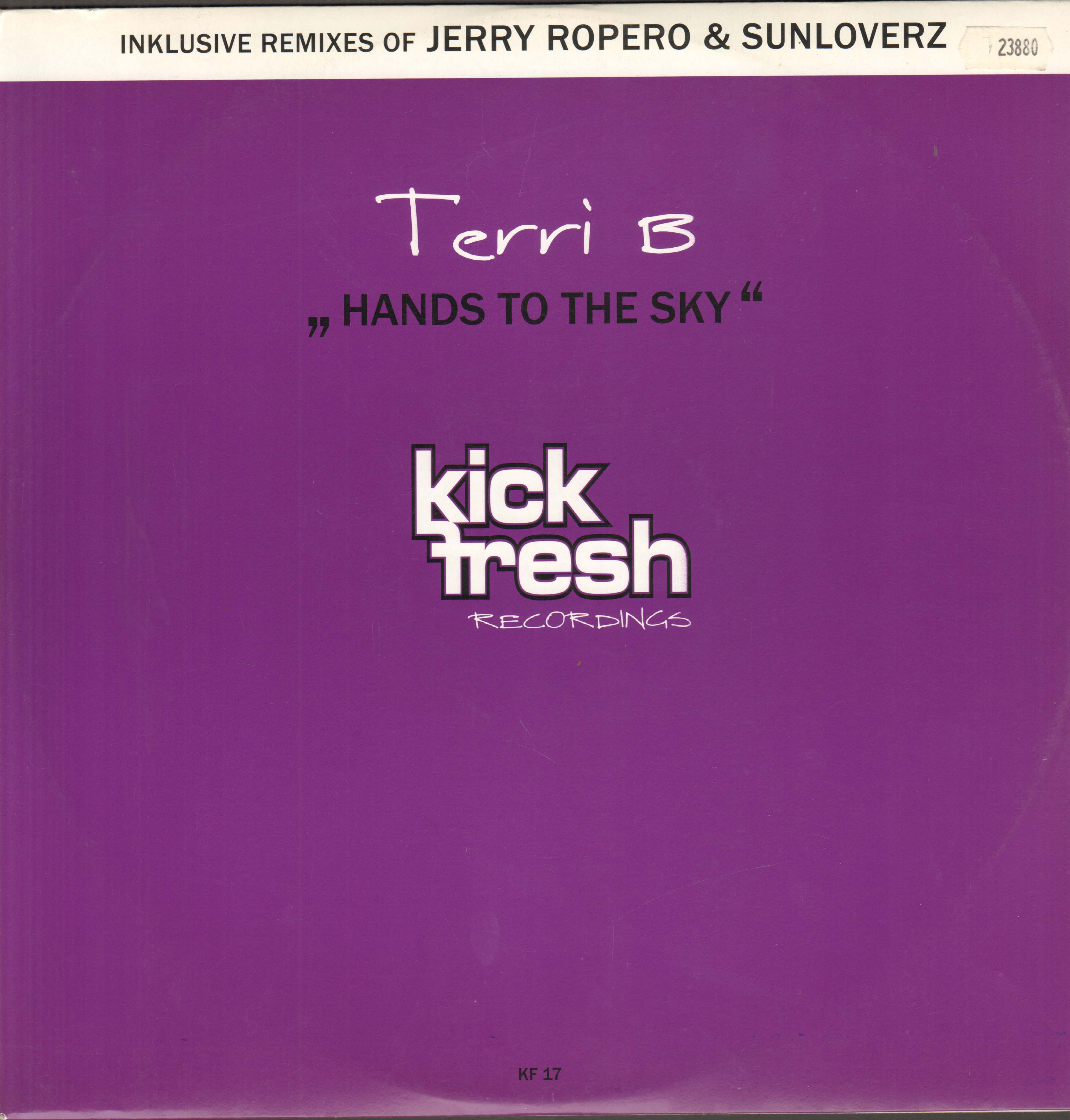 TERRI B - Hands To The Sky (Jerry Ropero, Sunloverz Rmxs)