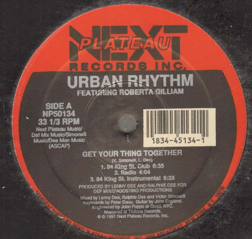 URBAN RHYTHM - Get Your Thing Together, Feat. Roberta Gilliam