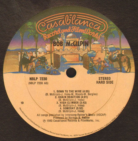 BOB MCGILPIN - Bob McGilpin