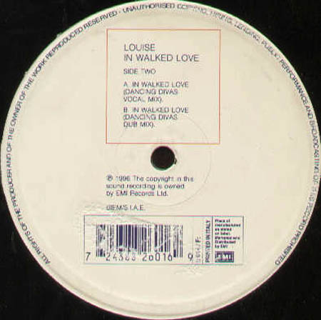 LOUISE - In Walked Love