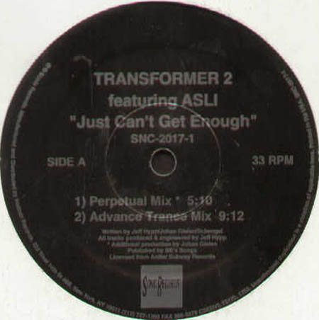 TRANSFORMER 2 - Just Can't Get Enough, Feat Asli
