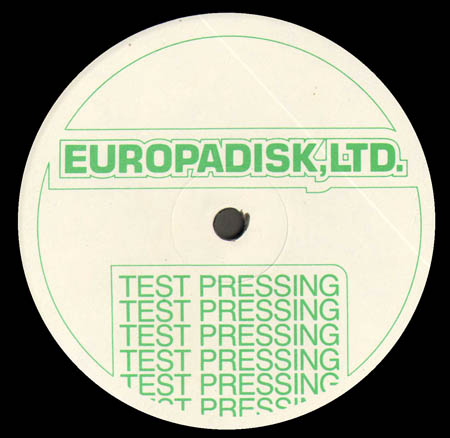 EUROPADISK TEST - Europadisk Test