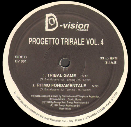 PROGETTO TRIBALE - Volume 4