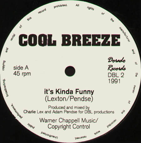 COOL BREEZE - It's Kinda Funny / Groove The Crowd