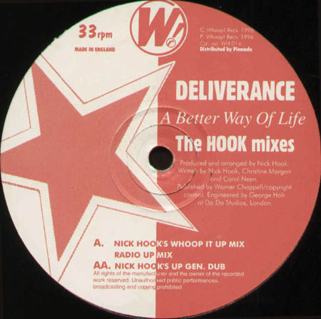 DELIVERANCE -  Better Way Of Life (The Hook Mixes)