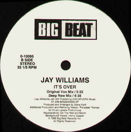 JAY WILLIAMS - It's Over