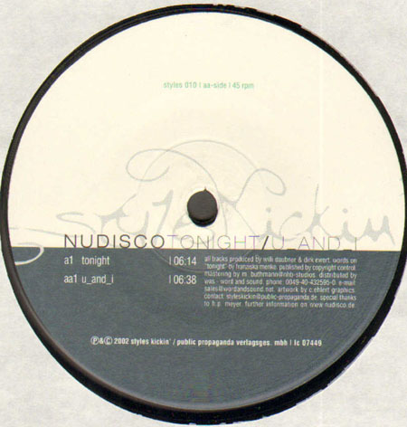 NUDISCO - Tonight / U_And_I