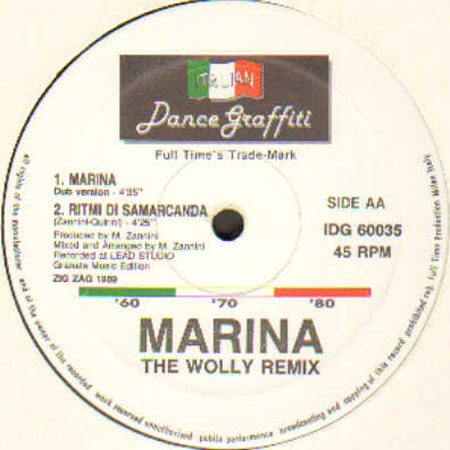 VARIOUS (ROCCO GRANATA / ZANNINI QUIRINI) - Marina / Ritmi Di Samarcanda