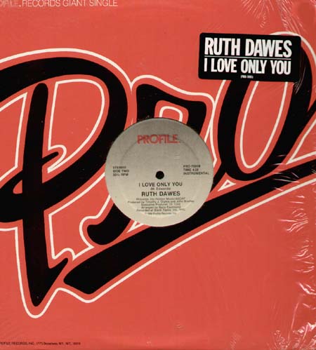 RUTH DAWES - I Love Only You