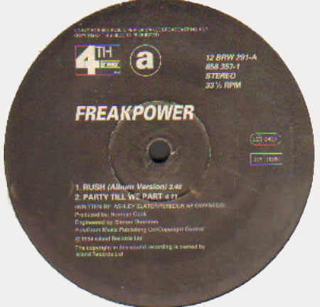 FREAK POWER - Rush