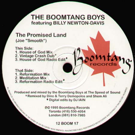 THE BOOMTANG BOYS - The Promised Land, Feat. Billy Newton 