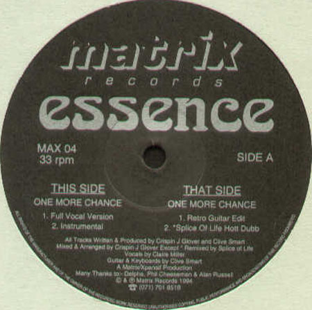 ESSENCE - One More Chance