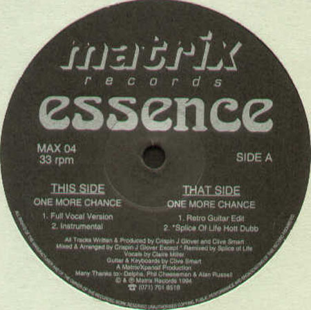 ESSENCE - One More Chance