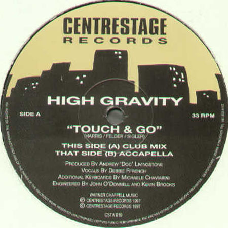 HIGH GRAVITY - Touch & Go