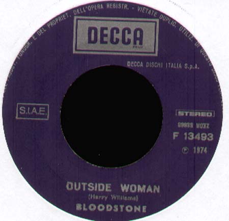 BLOODSTONE - Outside Woman - Dumb Dude