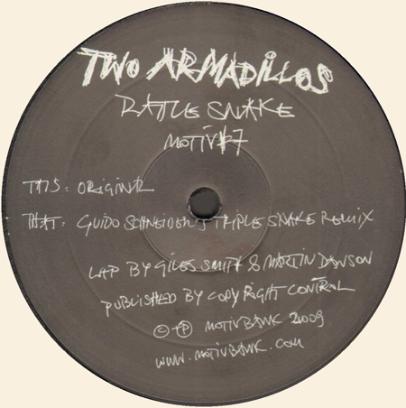 TWO ARMADILLOS - Rattle Snake (Original, Guido Schneider Rmx)