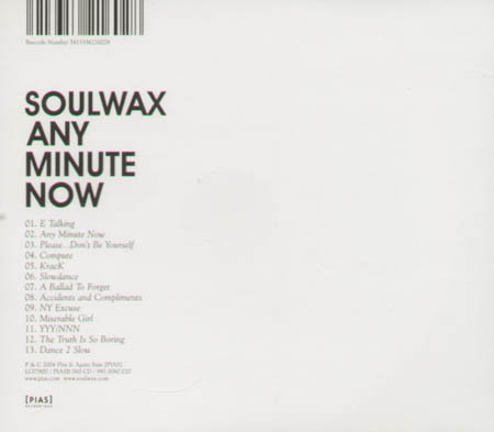 SOULWAX - Any Minute Now