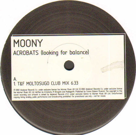 MOONY - Acrobats (Looking For Balance) 