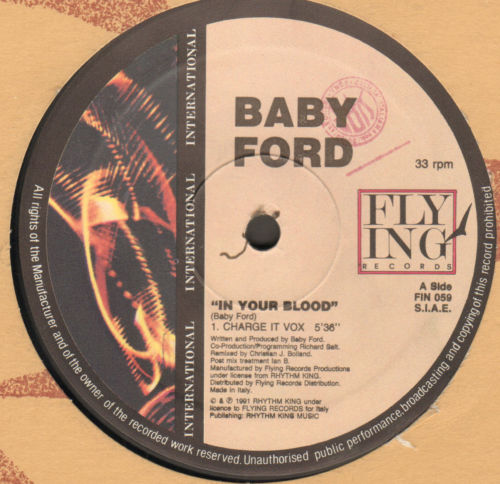 BABY FORD - In Your Blood