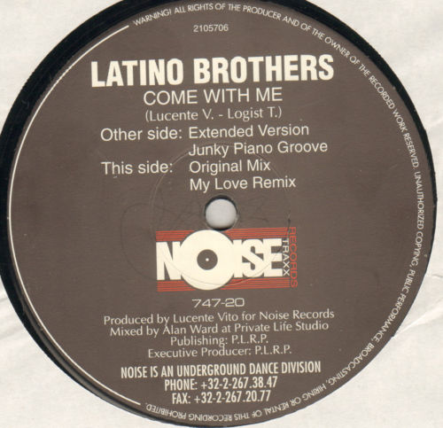 LATINO BROTHERS - Come With Me