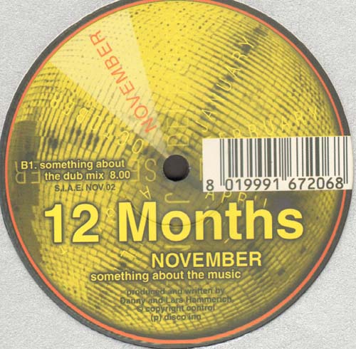 12 MONTHS - November (Something About The Music)