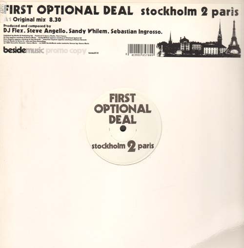 FIRST OPTIONAL - Stockholm 2 Paris