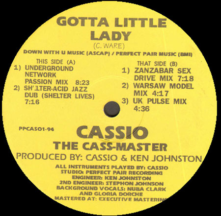 CASSIO - Gotta Little Lady