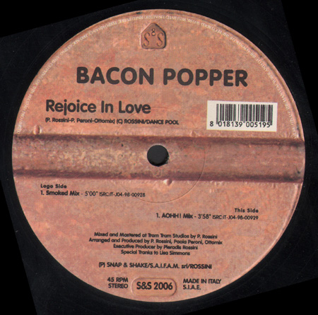 BACON POPPER  - Rejoice In Love