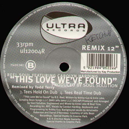 REEL SOUL, FEAT. CAROLYN HARDING - This Love We've Found Remix