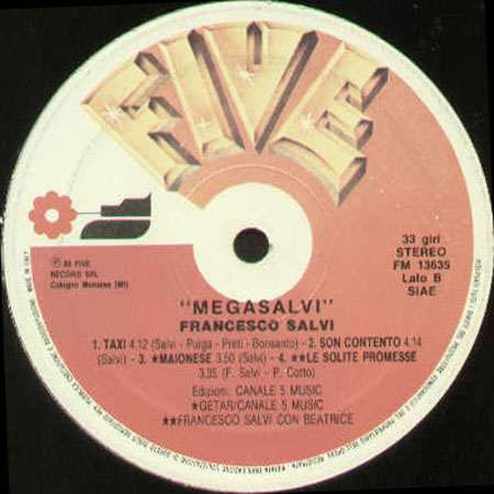 FRANCESCO SALVI - Megasalvi