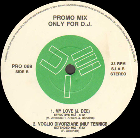 VARIOUS (49ERS / B.M.C. / J. DEE / NIU TENNICI) - Promo Mix 69 (Everything (Dj Pierre Usa Mix) / A Night At The M. Vol.1 (B.Candelario Rmx) / My Love / Voglio Divorziare)