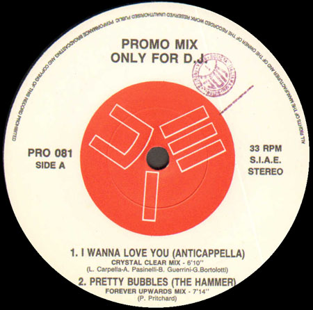 VARIOUS (ANTICAPPELLA / THE HAMMER / DROP / MASSIVE RAVISHING LOVE) - Promo Mix 81 (I Wanna Love You / Pretty Bubbles / Make It Together / Love Trip)