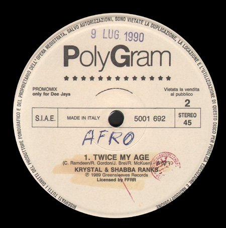 VARIOUS (FATMAN / SOFT HOUSE COMPANY / KRYSTAL & SHABBA RANKS) - Release Me / What You Need / Twice My Age