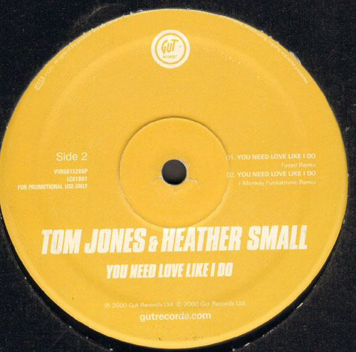 TOM JONES & HEATHER SMALL - You Need Love Like I Do