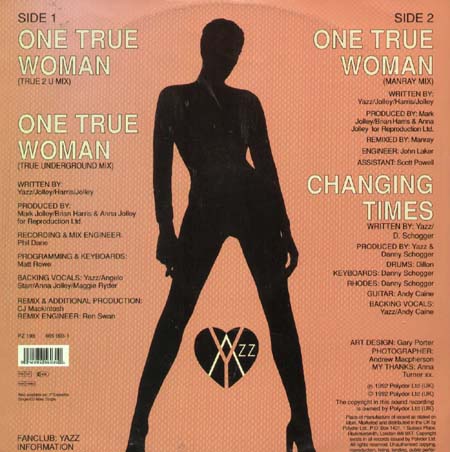 YAZZ - One True Woman