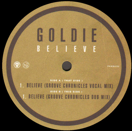 GOLDIE - Believe (Groove Chronicles Remixes)