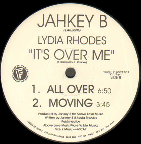 JAHKEY B - It's Over Me, Feat. Lydia Rhodes 