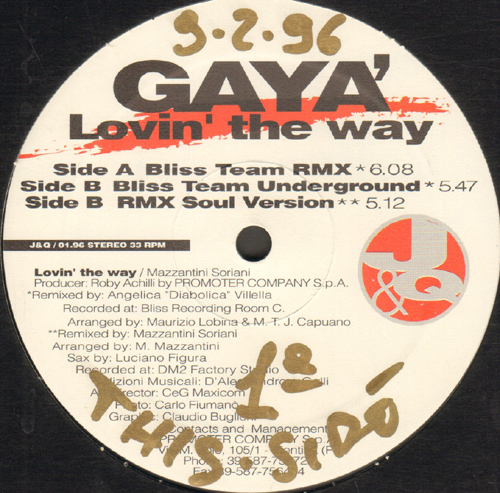 GAYA - Lovin' The Way (Bliss Team Remix)
